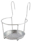 Balcony flowerpot holder, galvanised