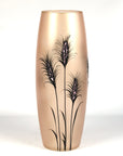 floor lilac art decorative glass vase 7124/400/sh328