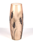 floor lilac art decorative glass vase 7124/400/sh328