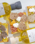Extra virgin olive oil flavored with white truffle