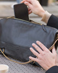 DAKOTA 3 in 1 Convertible Backpack Purse, Black