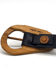 Luxury Wood Belt Denali Expression Carabiner K2W02 300