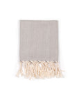 Handwoven Table Linen Peskir Spade | Light Grey