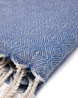 Handwoven Turkish Shawl Zarif | Blue