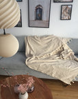 Handgewebte Decke "Marmaris"