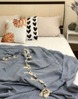 Handgewebte Decke "Marmaris"