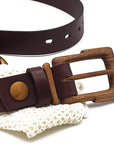Luxury Wood Belt Powell Pride 307