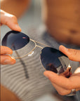 Titanium Aviators - V2 - Changeable Lenses