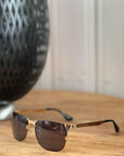 Titanium Wayfarer Sunglasses - V2 - 24K GOLD Plated