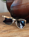 Titanium Wayfarer Sunglasses - V2 - 24K GOLD Plated