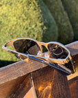 Titanium Wayfarer Sunglasses - V2 - 24K GOLD Plated