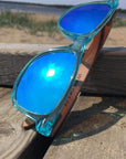 Eyewood Wayfarer - Sapphire