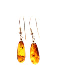 Baltic Amber Jewelry - Drop Earrings with Sterling Silber 925