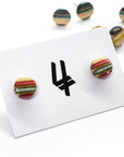 Recycled Skateboards earrings