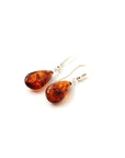 Baltic Amber Jewelry - Drop Earrings with Sterling Silber 925