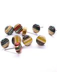 Recycled Skateboards earrings