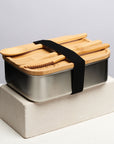 Jim Corbett - Bamboo and Stainless Steel Lunch Box 1200 ml