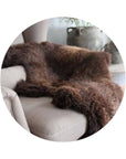 Natural Brown Sheepskin