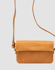 Classy Leather Shoulder Bag (Orange)