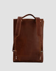 Leather Backpack - Metropolian (Cognac Brown)