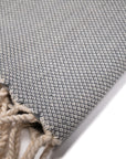 Handwoven Table Linen Peskir Spade | Dark Grey