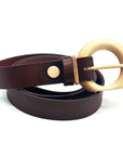 Luxury Wood Belt Fuji Heart 301