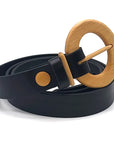 Luxury Wood Belt Fuji Happiness 303