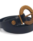 Luxury Wood Belt Fuji Happiness 306
