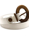 Luxury Wood Belt Fuji Happiness 308