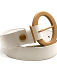 Luxury Wood Belt Fuji Happiness 405