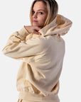 Hoodie Static - yellow - Damen