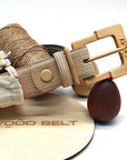 Luxury Wood Belt Kruger Pride 419