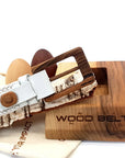 Luxury Wood Belt Yellowstone Brave 317