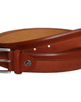 Siene Tan Leather Men Suede Belt