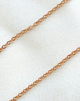 18 Karats Rose Gold Filled Necklace