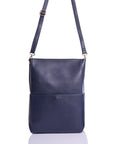 Bolso doble con asa fantasía azul