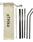 Reusable Stainless Steel Straws (Set of 7 or 11 Pieces)